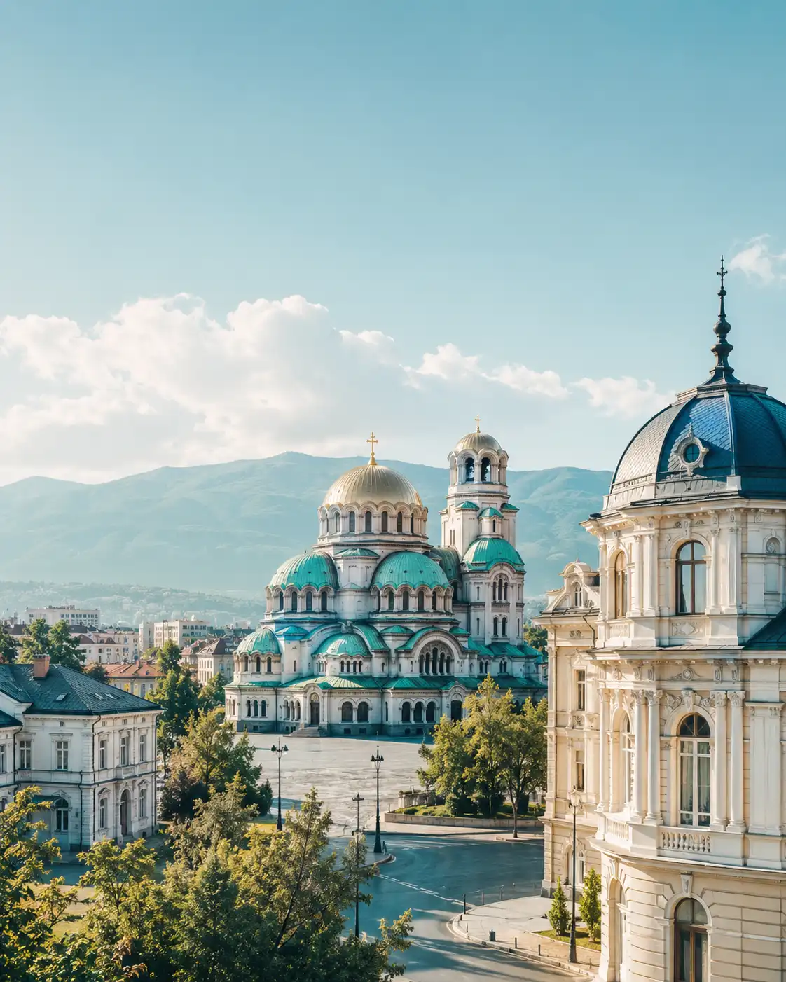 Bulgaristan'da yer alan Aleksandr Nevski Katedrali